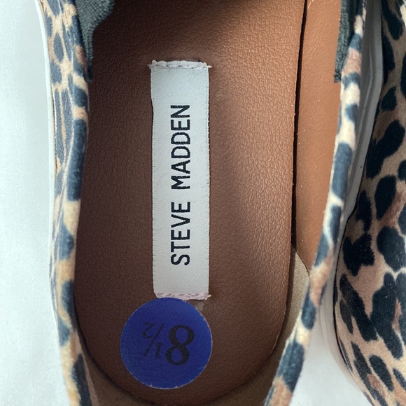 Steven Madden slip on cheetah print shoes - Picture 6 of 11